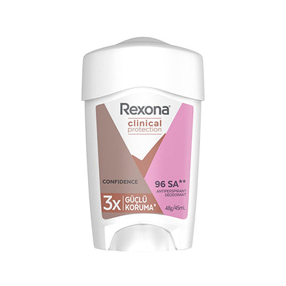 Rexona Clinical Protection Women's Deodorant Stick - 96 Hour Protection, Long-Lasting Antiperspirant for Active Women by Beauty Care Bag