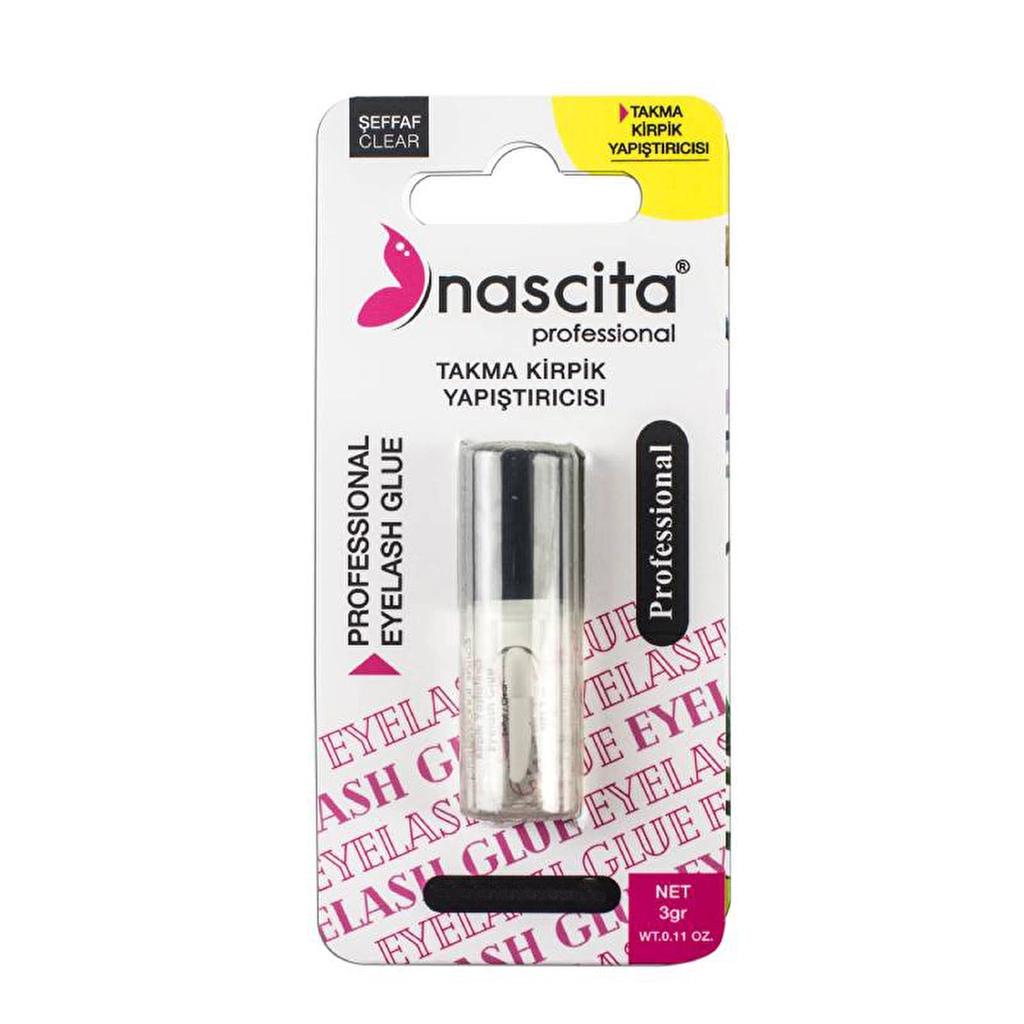 Nascita Clear False Eyelash Glue for Secure Hold 3g by Beauty Care Bag