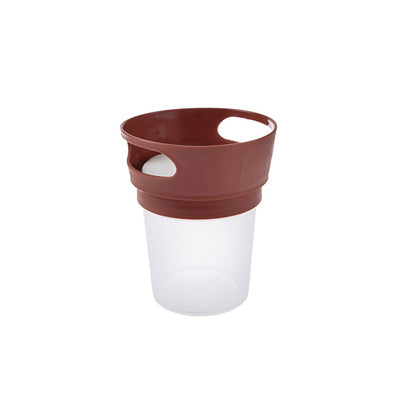 Babyjem Spill-Proof Snack Container for Kids - Antibacterial Fabric Cover, Easy to Use, Ideal for Travel and Daily Use by Beauty Care Bag