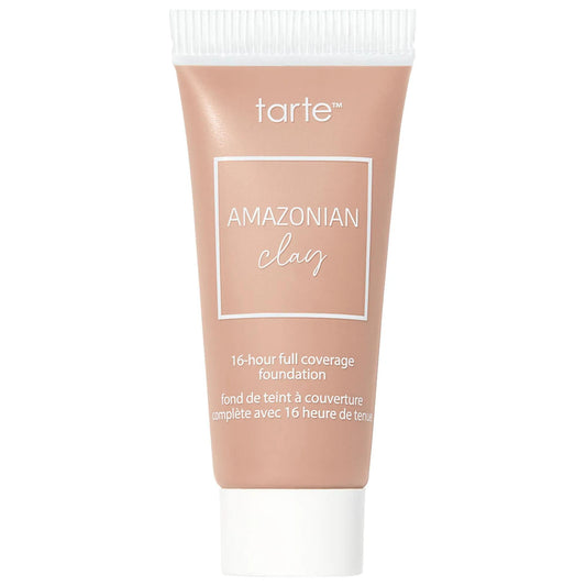 Amazonian Clay 16-Hour Full Coverage Foundation - Long Lasting, Matte Finish, Vegan & Cruelty-Free Makeup by Beauty Care Bag