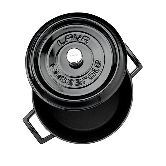 LAVA enamel-coated cast iron cookware