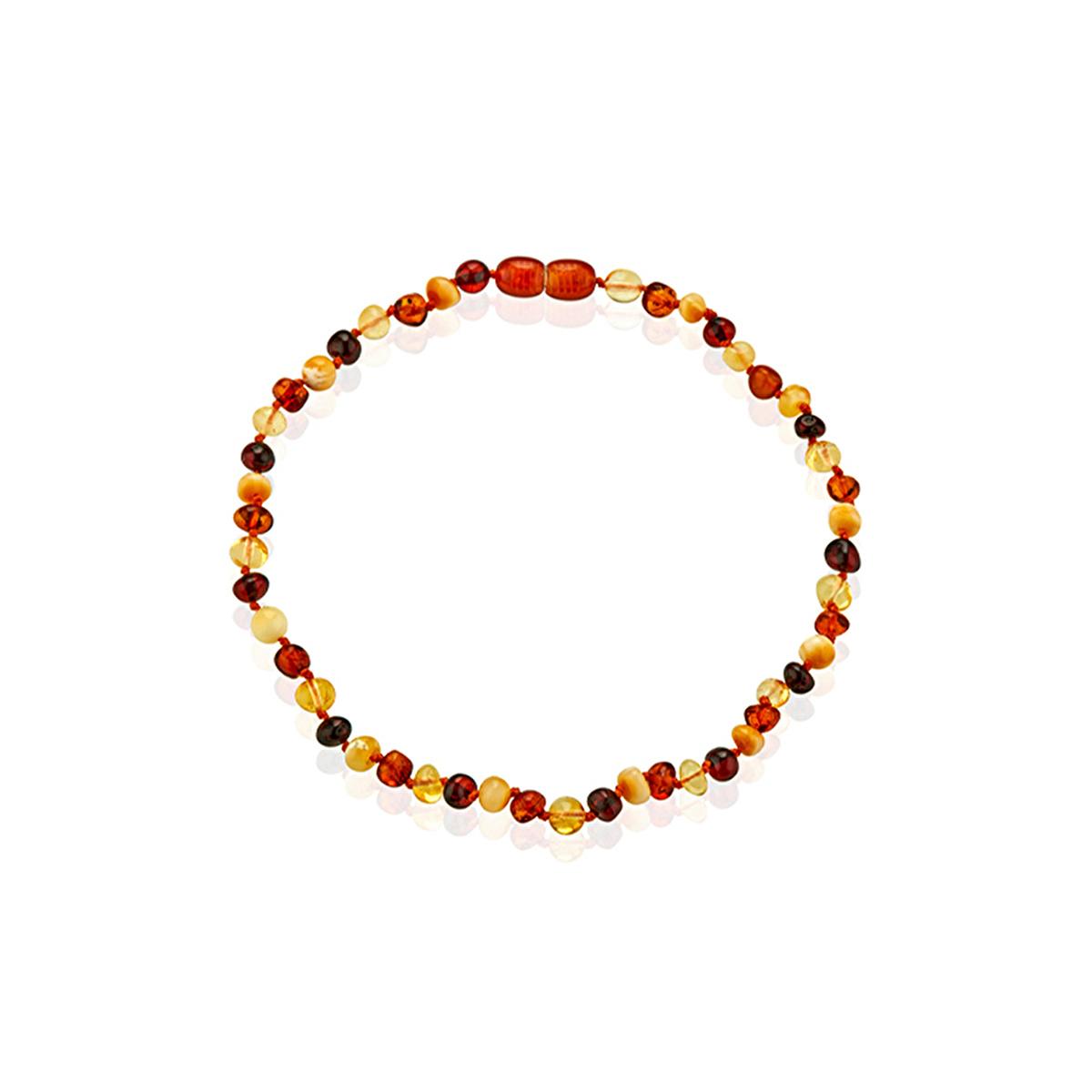 Babyjem Baby Amber Necklace for Teething Relief - Natural Amber Jewelry for Babies, Teething Accessories by Beauty Care Bag