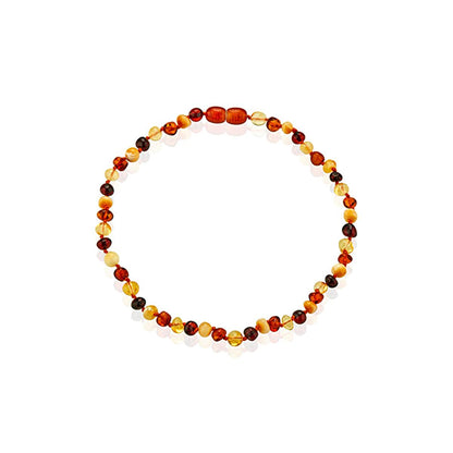 Babyjem Baby Amber Necklace for Teething Relief - Natural Amber Jewelry for Babies, Teething Accessories by Beauty Care Bag