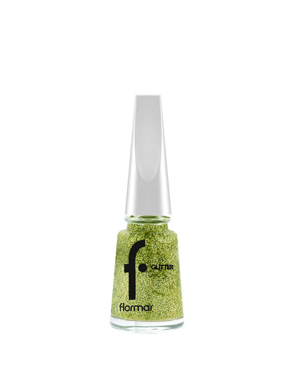 Flormar Glitter Nail Enamel Sparkly Polish 11ml by Beauty Care Bag