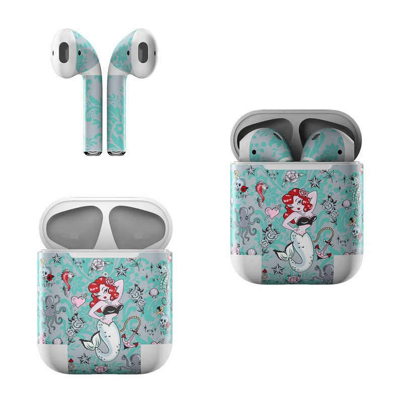 Molly Mermaid - Apple AirPods Skin by DecalGirl