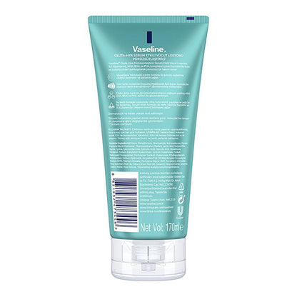 Vaseline Gluta-Hya Smooth Body Lotion: Brighten, Smooth, & Hydrate Dry Skin | Niacinamide, AHA, BHA, PHA, Hyaluronic Acid - Non-Greasy Formula by Beauty Care Bag