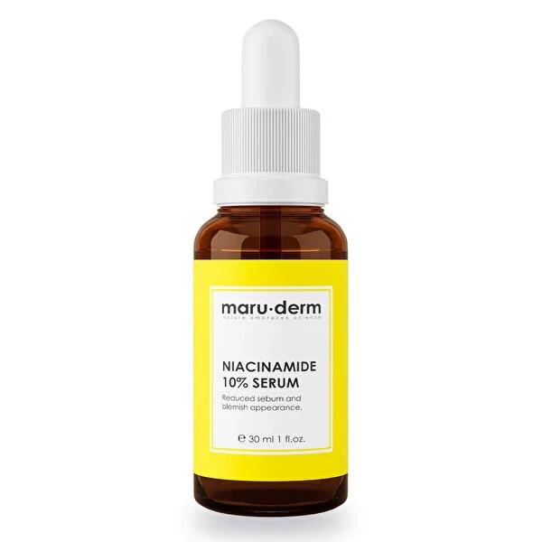 Maruderm 10% niacinamide serum with hyaluronic acid and panthenol