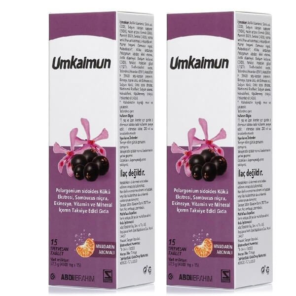 Abdi Ibrahim Umkaimun Effervescent Tablets 2x15 CountSupplementsTorqelo.com