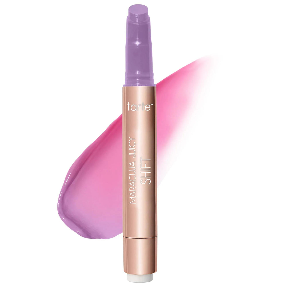 Tarte Maracuja Juicy Lip Plump Shift: pH Color Changing, Hydrating Lip Balm & Plumper with Hyaluronic Acid & Maracuja Oil by Beauty Care Bag