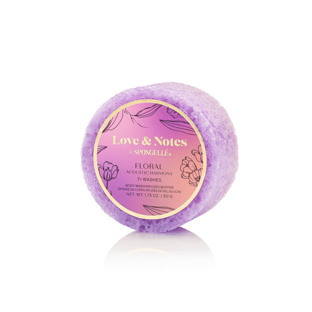 Acoustic Harmony | Love & Notes SpongetteBody Wash Infused BufferTorqelo.com