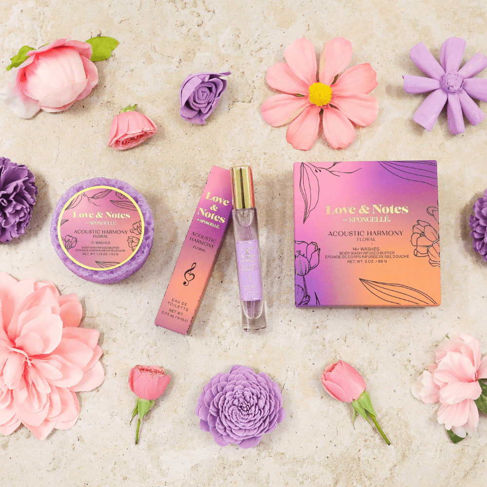 Acoustic Harmony Love & Notes Trio SetBody Wash Infused BufferTorqelo.com
