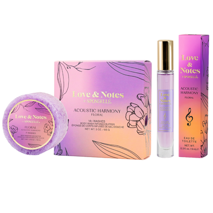Acoustic Harmony Love & Notes Trio SetBody Wash Infused BufferTorqelo.com