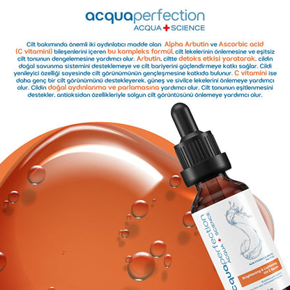 Acqua Perfection Vitamin C Serum - Brightening & Anti-Aging Skincare for Uneven Skin Tone - 30mlSerumTorqelo.com