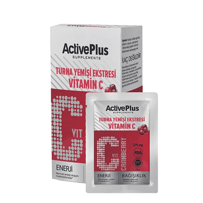 Active Plus Cranberry & Vitamin C Supplement 10 SachetsSupplementsTorqelo.com