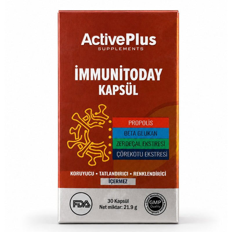 Active Plus Immunitoday Herbal Supplement 30 CapsulesSupplementsTorqelo.com