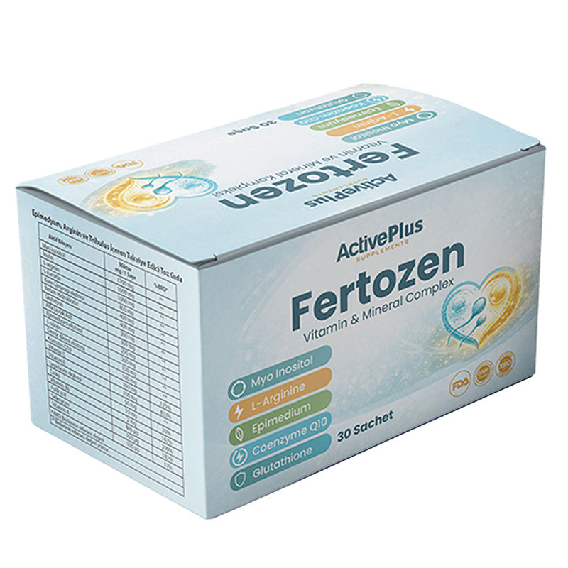 Active Plus Fertozen Vitamin & Mineral Supplement 30 Sachets by Beauty Care Bag