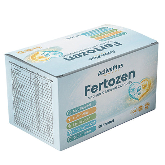 Active Plus Fertozen Vitamin & Mineral Supplement 30 Sachets by Beauty Care Bag