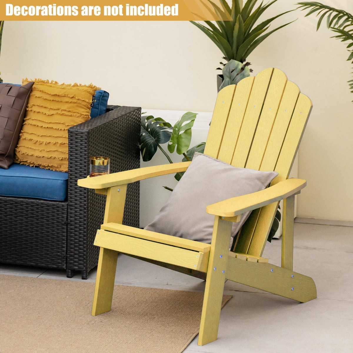 Adirondack Chair Set - Adult & Kids Pair for PatioAdirondack Chair SetTorqelo.com