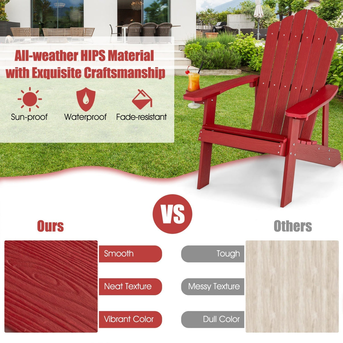 Adirondack Chair Set - Adult & Kids Pair for PatioAdirondack Chair SetTorqelo.com