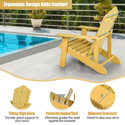 Adirondack Chair Set - Adult & Kids Pair for PatioAdirondack Chair SetTorqelo.com