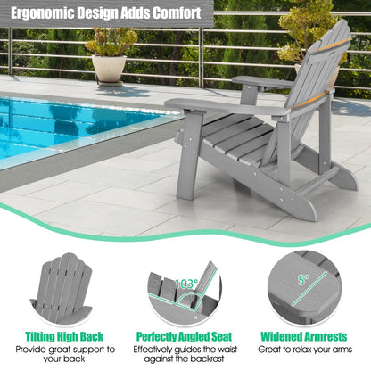 Adirondack Chair Set - Adult & Kids Pair for PatioAdirondack Chair SetTorqelo.com