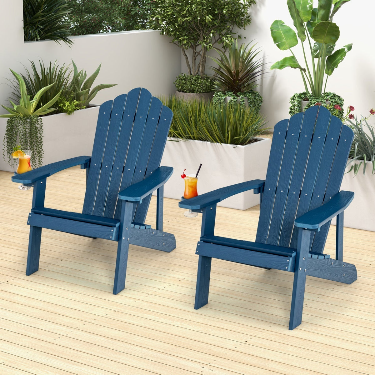 Adirondack Chair Set - Adult & Kids Pair for PatioAdirondack Chair SetTorqelo.com