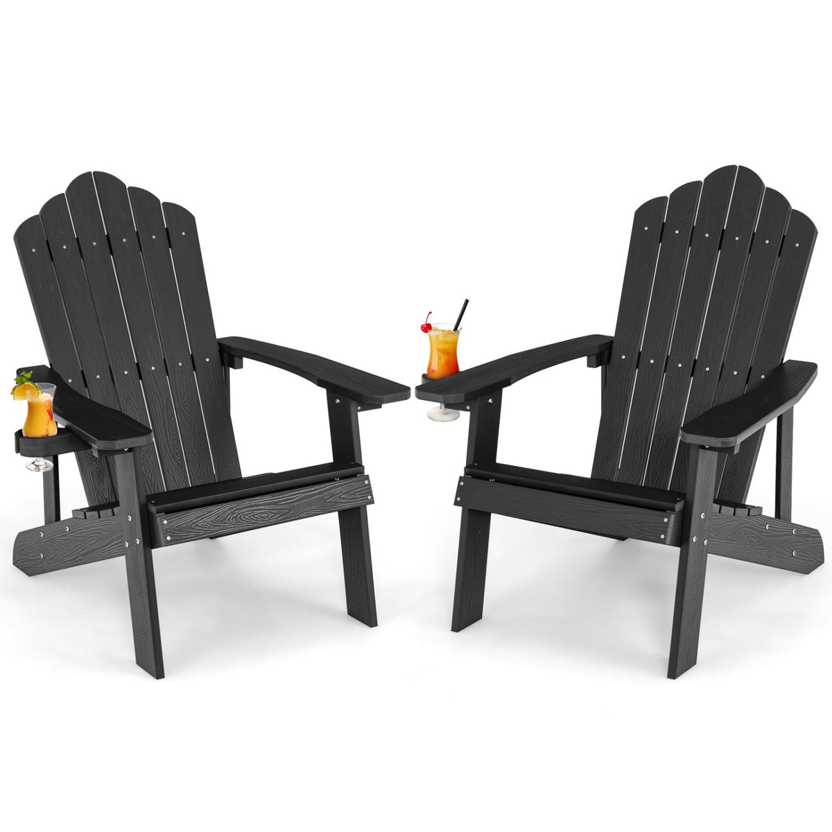 Adirondack Chair Set - Adult & Kids Pair for PatioAdirondack Chair SetTorqelo.com