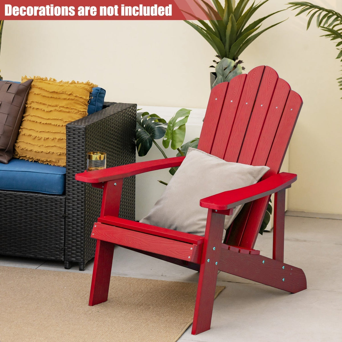 Adirondack Chair Set - Adult & Kids Pair for PatioAdirondack Chair SetTorqelo.com