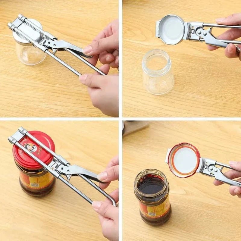 Adjustable Stainless Steel Jar & Bottle OpenerCan OpenerTorqelo.com
