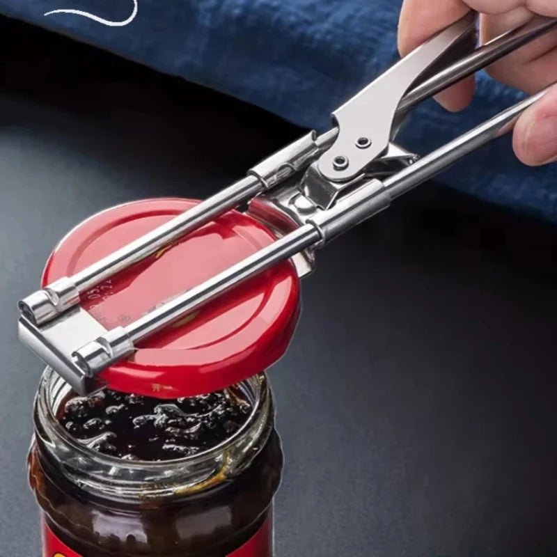 Adjustable Stainless Steel Jar & Bottle OpenerCan OpenerTorqelo.com
