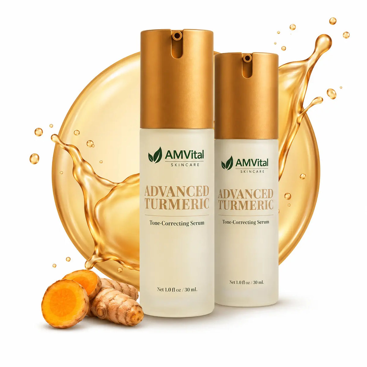 AMVital Advanced Turmeric Tone-Correcting Serum by AMVital