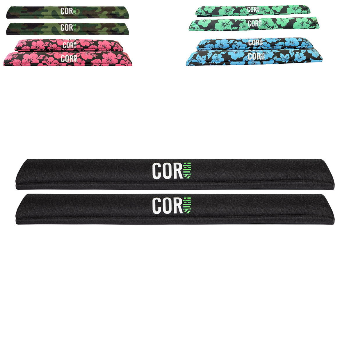Aero Roof Rack Pads 19" or 28" - For Large Aero Bars by COR Surf