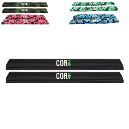 Aero Roof Rack Pads 19" or 28" - For Large Aero Bars by COR Surf
