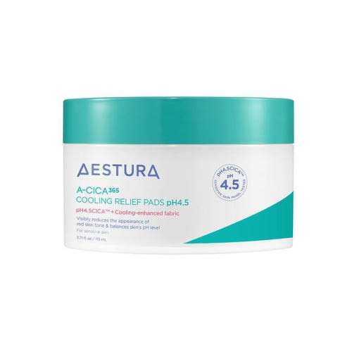 AESTURA A-CICA 365 COOLING RELIEF PADS pH4.5 110ml/60P by Seoulia