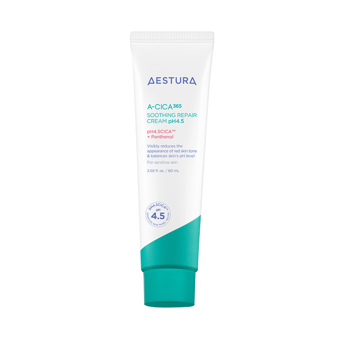 AESTURA A-CICA 365 SOOTHING REPAIR CREAM pH4.5 60ml by Seoulia