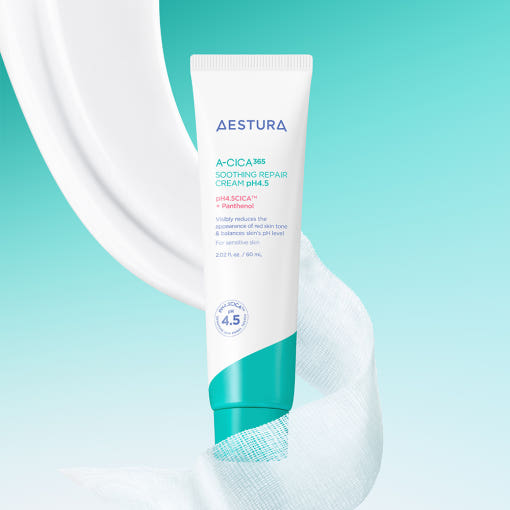 AESTURA A-CICA 365 SOOTHING REPAIR CREAM pH4.5 60ml by Seoulia