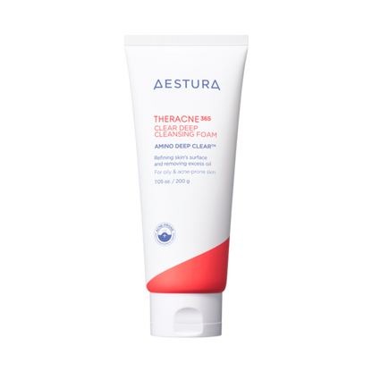 AESTURA THERACNE 365 CLEAR DEEP CLEANSING FOAM 200g by SEOUVARA