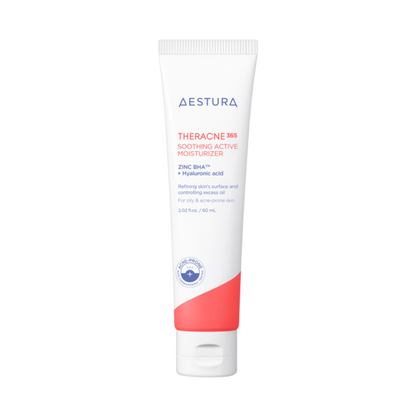 AESTURA THERACNE 365 SOOTHING ACTIVE MOISTURIZER 60ml by Seoulia