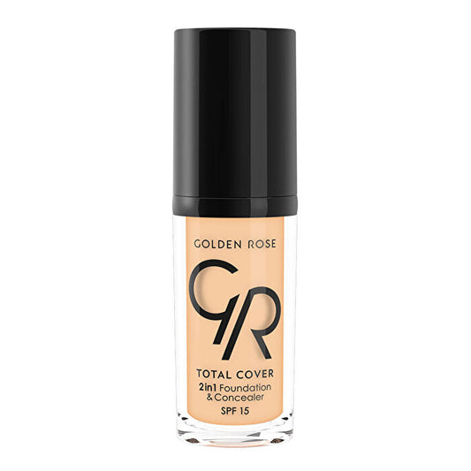 Golden Rose Total Cover 2-in-1 foundation and concealer, shade 22