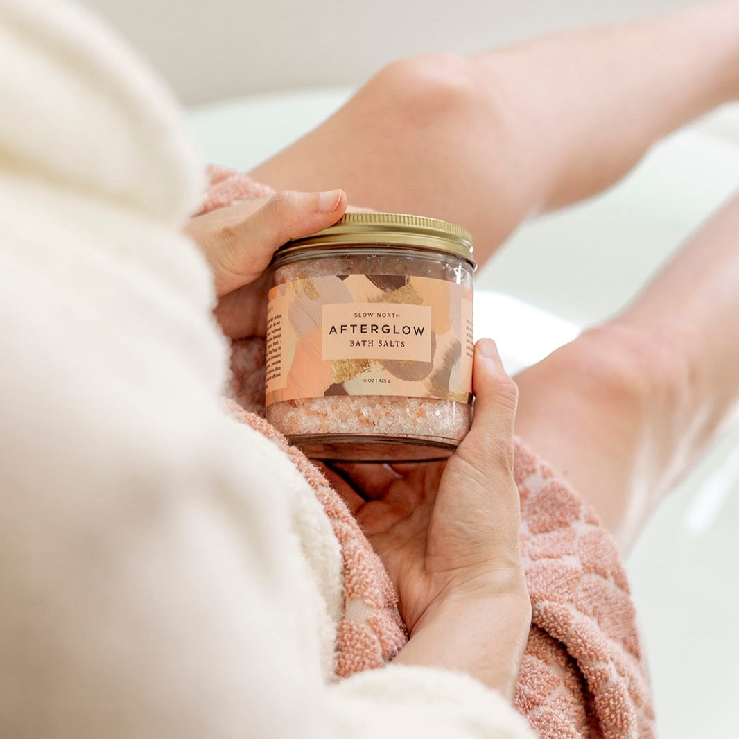 Afterglow Bath Salts - 15 oz Jar by Slow North