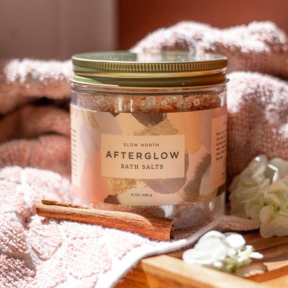 Afterglow Bath Salts - 15 oz Jar by Slow North