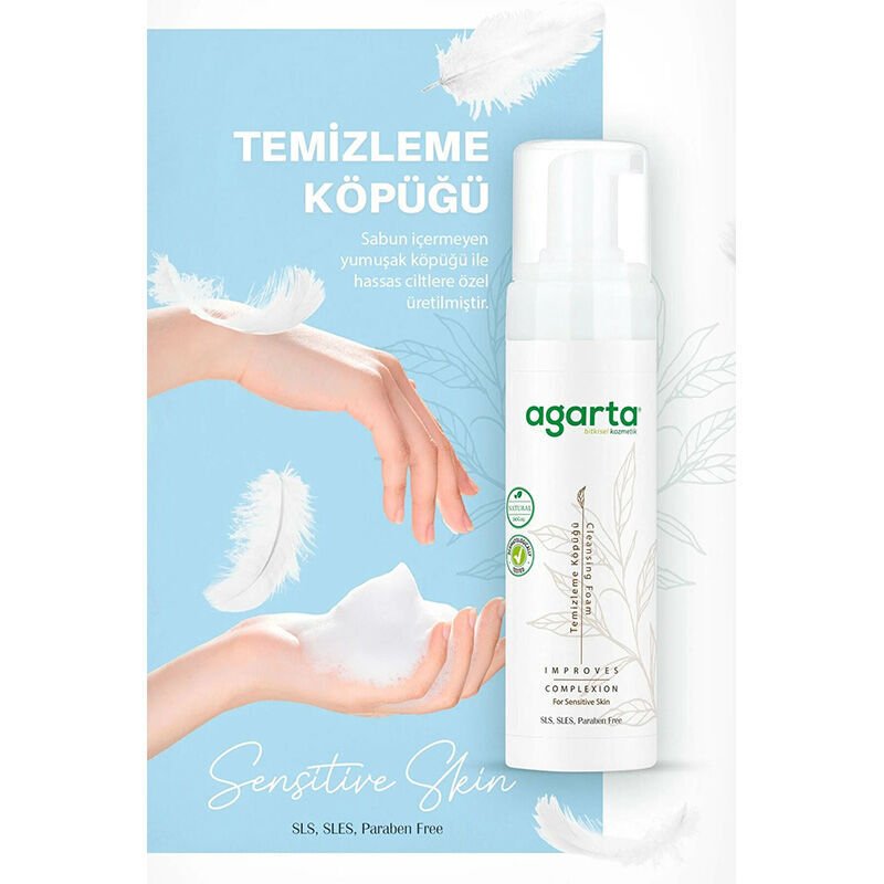Agarta natural cleansing foam, 225 ml, view 2
