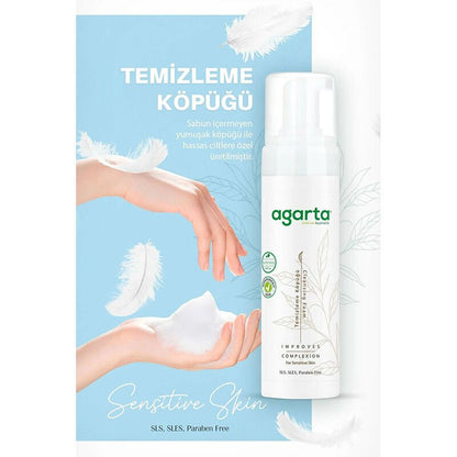Agarta natural cleansing foam, 225 ml, view 2