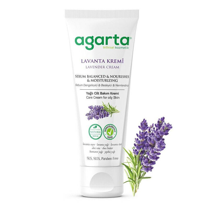 Agarta natural lavender cream, 75 ml