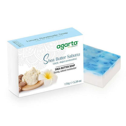 Agarta Shea Butter Natural Soap for Face & Hair 150g by Beauty Care Bag