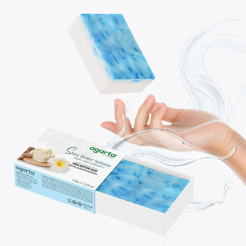 Agarta Shea Butter Natural Soap for Face & Hair 150g by Beauty Care Bag
