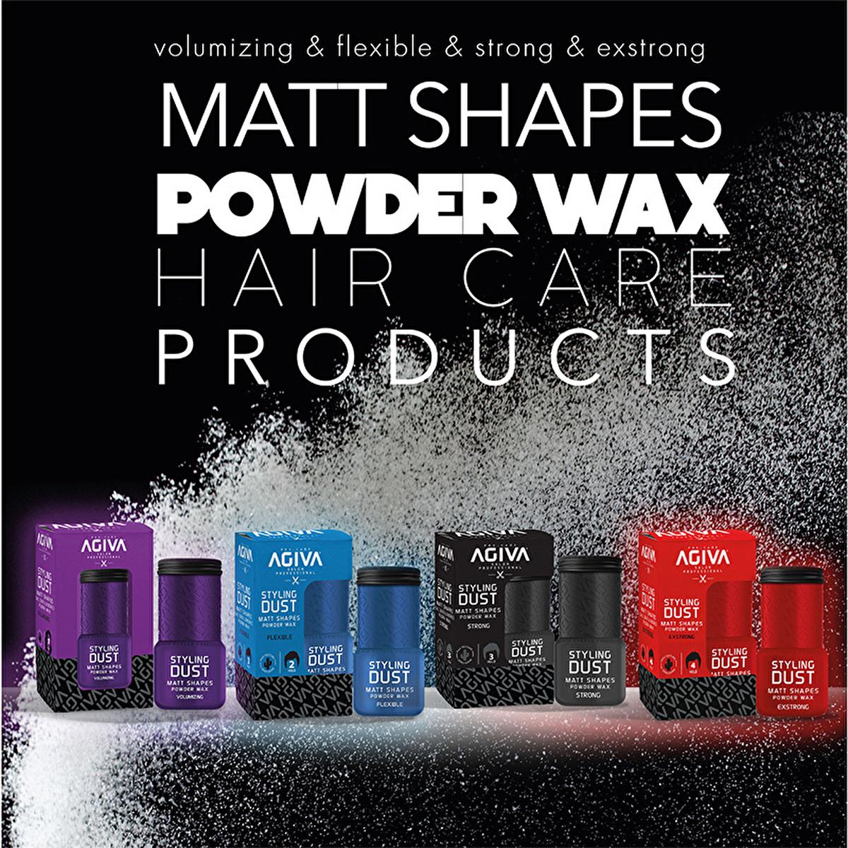 Agiva Hair Wax Powder 20g - Matte Finish, Volumizing & Oil Control for Men & WomenHair StylingTorqelo.com