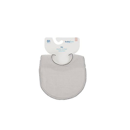 Babyjem Muslin Baby Bib with Teething Ring - Soft, Adjustable, and Hypoallergenic Cotton Bib for Teething Babies by Beauty Care Bag