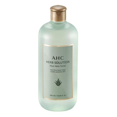 AHC Herb Solution Toner, Aloe Vera 500ml by Seoulia