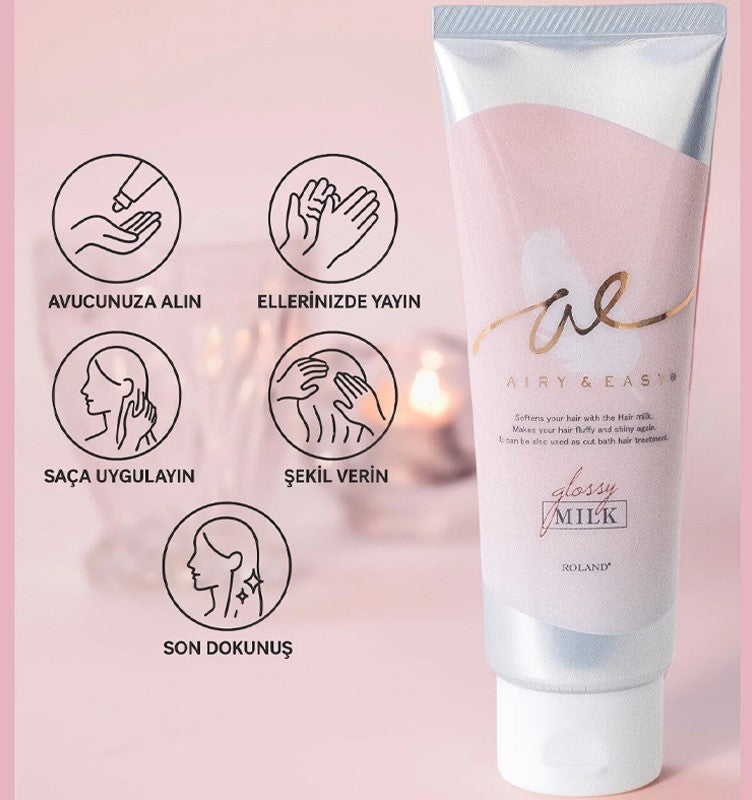 Glossy Hair Milk Jelly nourishing styler 100 ml by Airy Easy, view 2